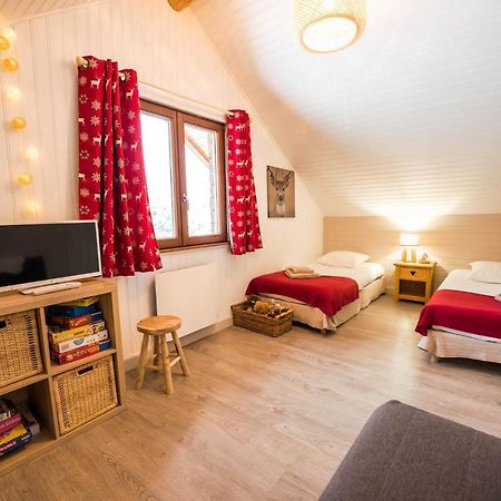 זונרופט-לונז'מר Le Bois Des Neiges Charmant Chalet Authentique A 5 Mn De Gerardmer מראה חיצוני תמונה