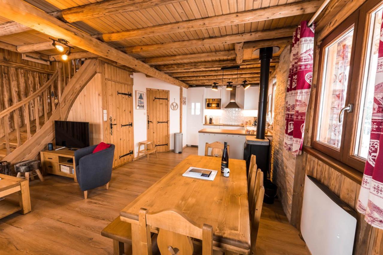 זונרופט-לונז'מר Le Bois Des Neiges Charmant Chalet Authentique A 5 Mn De Gerardmer מראה חיצוני תמונה