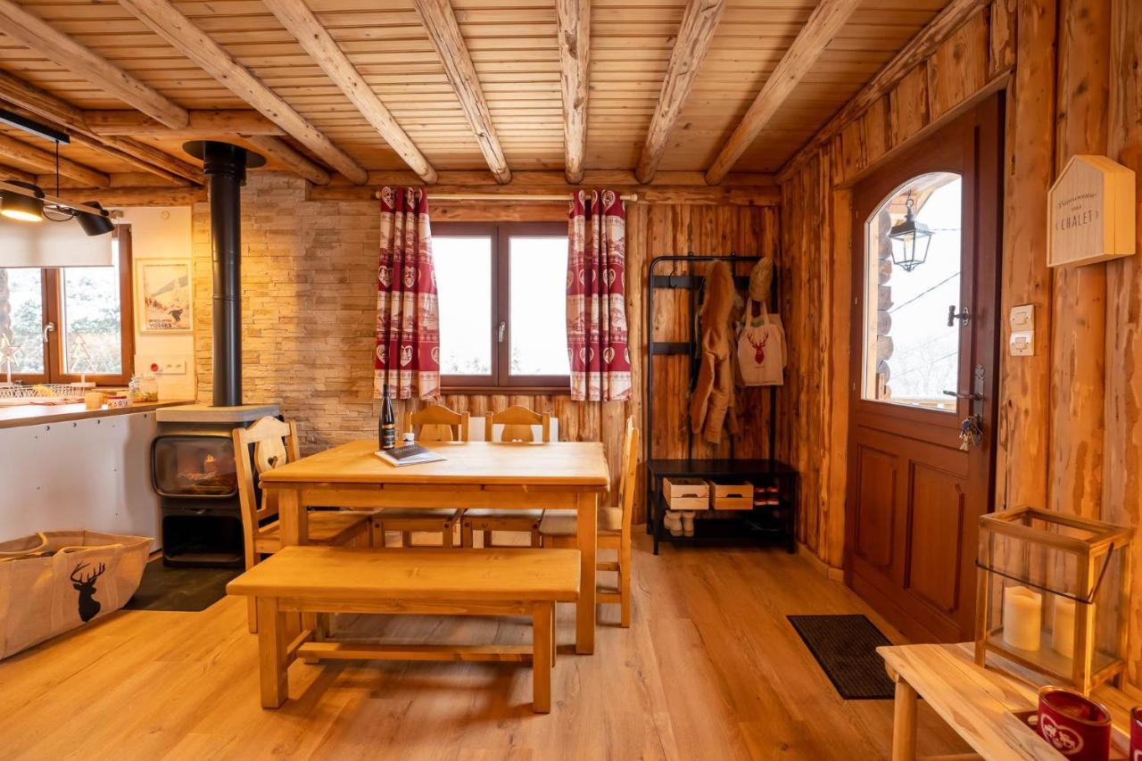 זונרופט-לונז'מר Le Bois Des Neiges Charmant Chalet Authentique A 5 Mn De Gerardmer מראה חיצוני תמונה