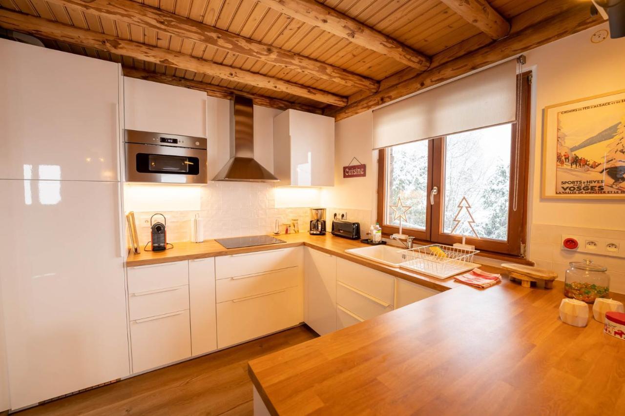 זונרופט-לונז'מר Le Bois Des Neiges Charmant Chalet Authentique A 5 Mn De Gerardmer מראה חיצוני תמונה