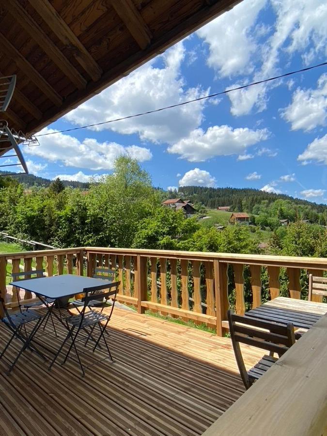 זונרופט-לונז'מר Le Bois Des Neiges Charmant Chalet Authentique A 5 Mn De Gerardmer מראה חיצוני תמונה